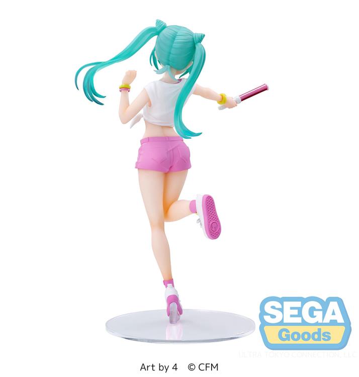 SEGA LUMINASTA FIGURE HATSUNE MIKU LIVE CHEERING SEGA LUMINASTA FIGURE HATSUNE MIKU LIVE CHEERING